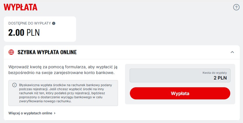 wyplata szybka jak dokonac