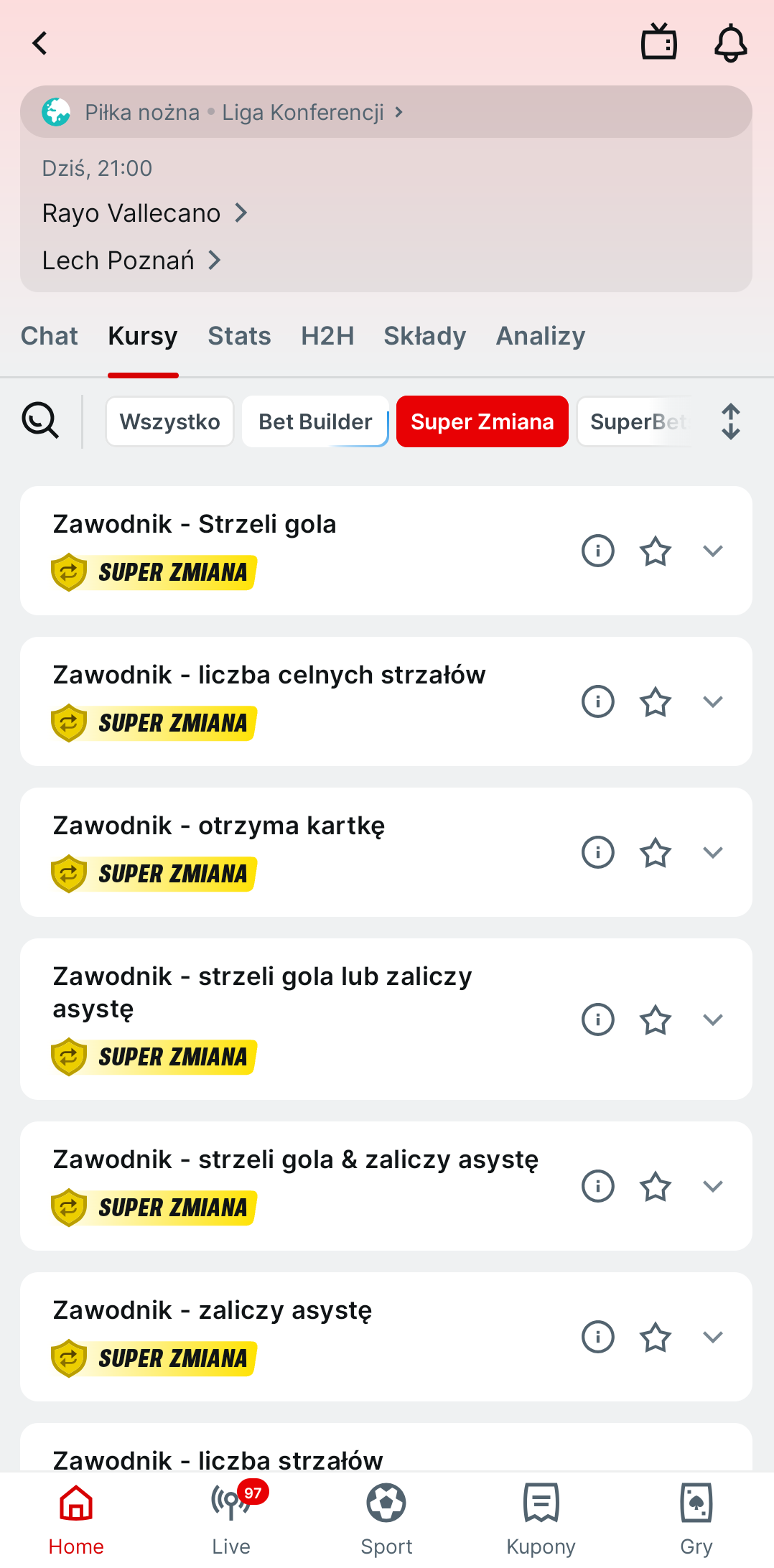 superzmiana app superbet