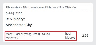 real man city 1 gol przewagi superbet