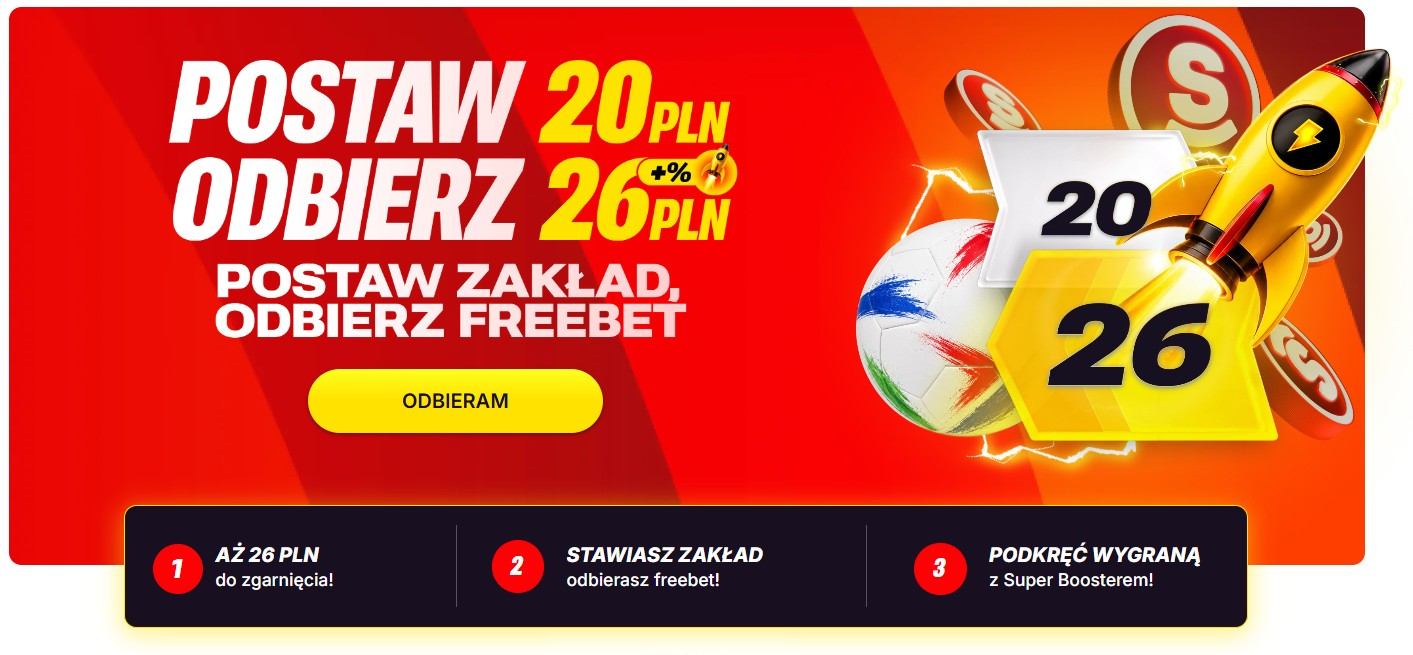 postaw 20 odbierz 26 superbet
