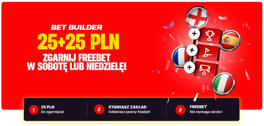 25+25 pln bet builder superbet
